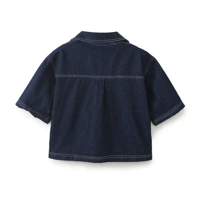 Carla | Conjunto de Denim con Escote en V